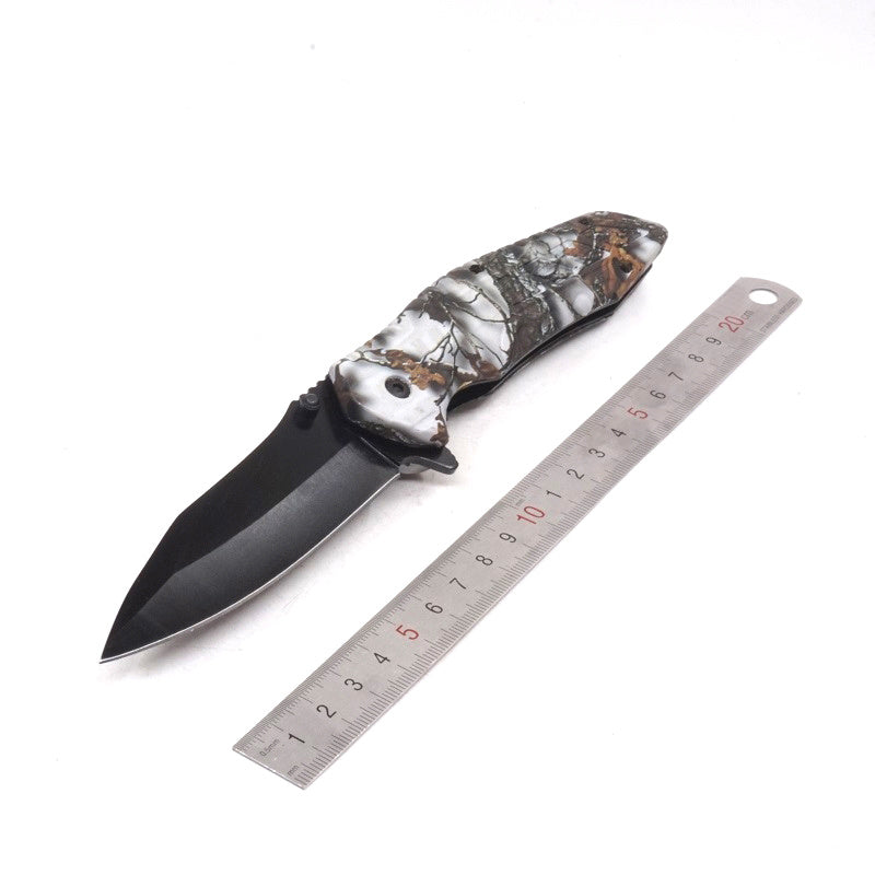 Fire Starting Knife | Folding | Stainless Steel