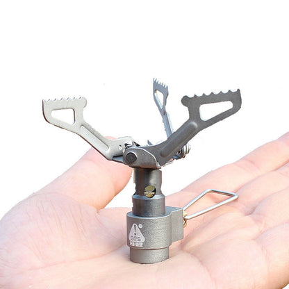 Portable Mini Gas Stove | Titanium