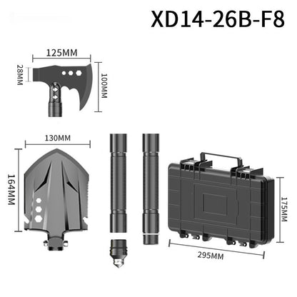 tactical shovel box dimensions 