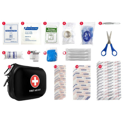 90 pieces Full Set Mini First Aid Kit | Water Proof