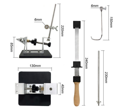 Fixed Angle Diamond Knife Sharpening Artifact