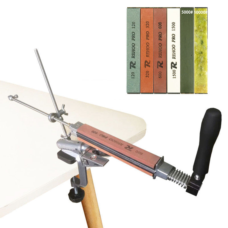 Fixed-Angle Professional Knife Sharpener Kit