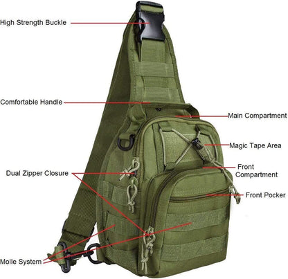 Tactical Sling Bag | Green