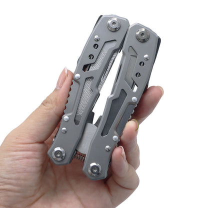 Multi-function with Pliers Safety Belt Lock Combination Folding Knife