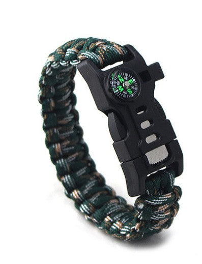 Parachute Cord Woven Survival Bracelet