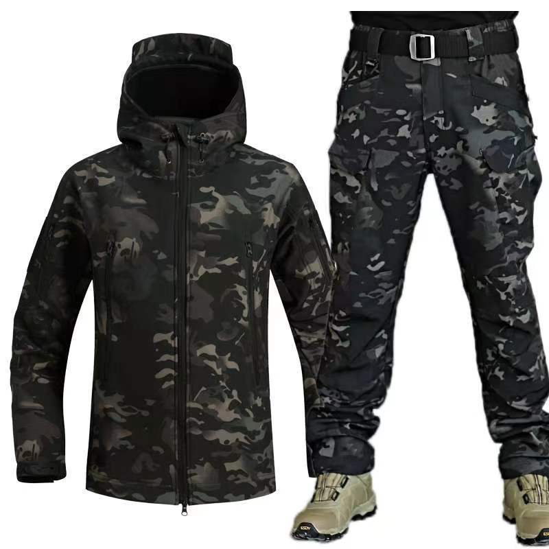 Soft Shell Jackets Pants Set