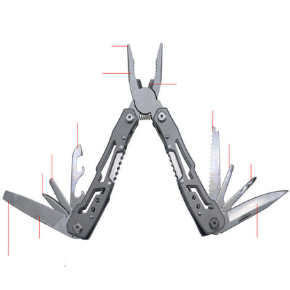 Multi-function with Pliers Safety Belt Lock Combination Folding Knife