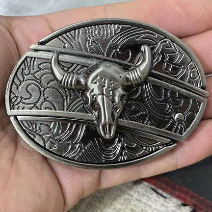 Sunflower Belt Buckle with Hidden Knife | 39 Styles