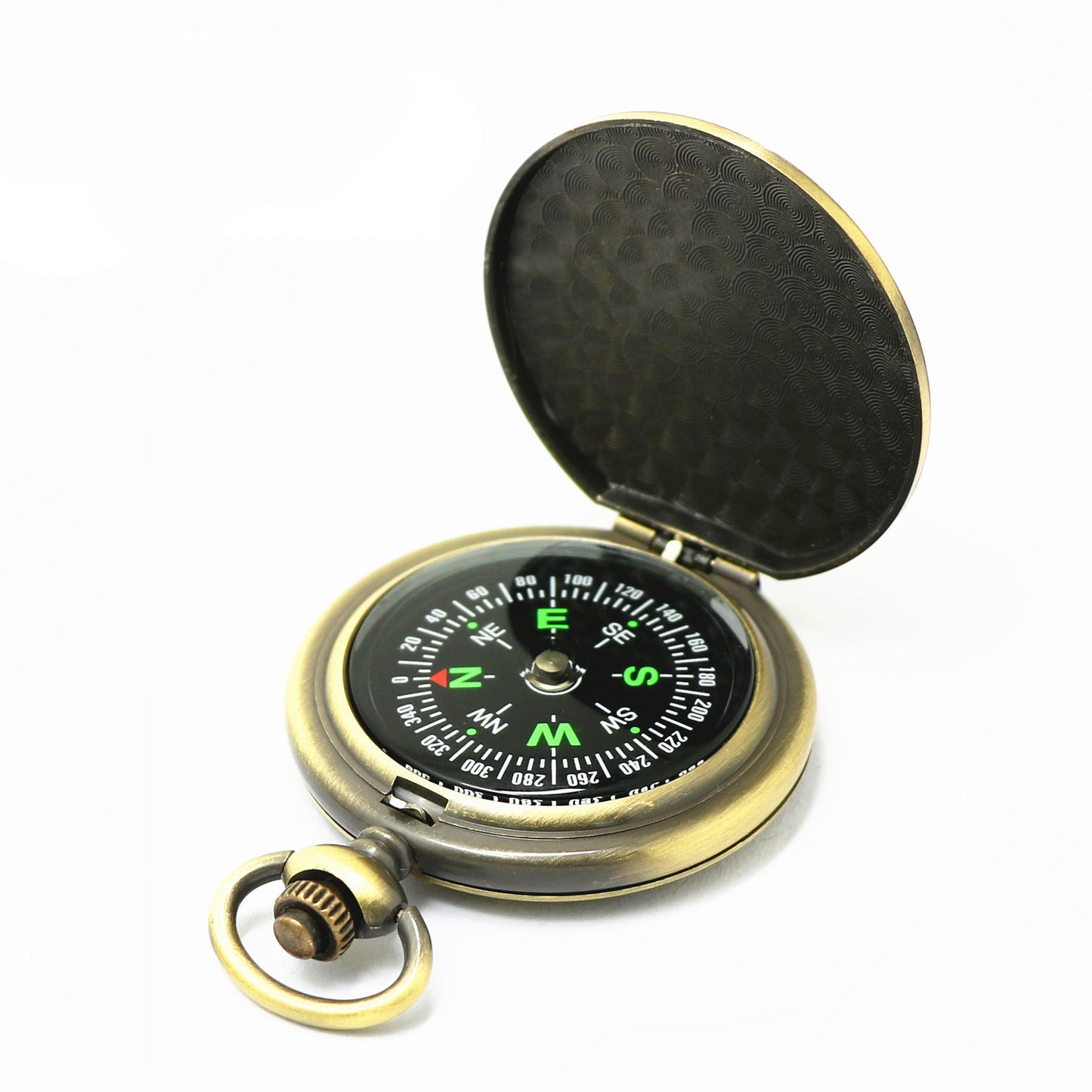 Vintage Zinc Alloy Compass Watch