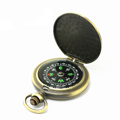 Vintage Zinc Alloy Compass Watch