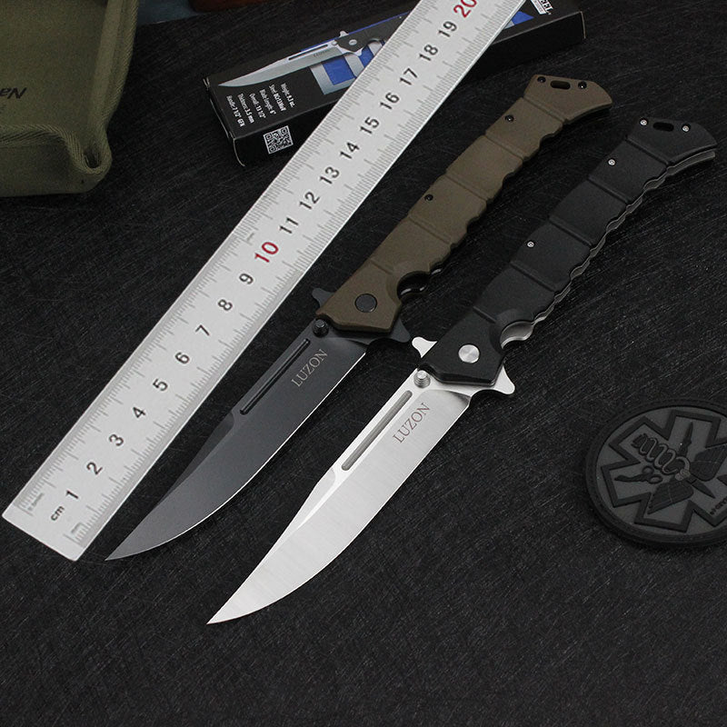 8Cr13Mov Cold Steel | Nylon Fiber Handle | Tactical Folding | 59-60HRC