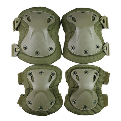 Tactical Knee and Elbow Pads Set for Outdoor Protection