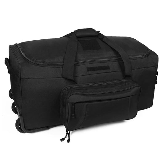 Military Duffel Bag in black .jpg