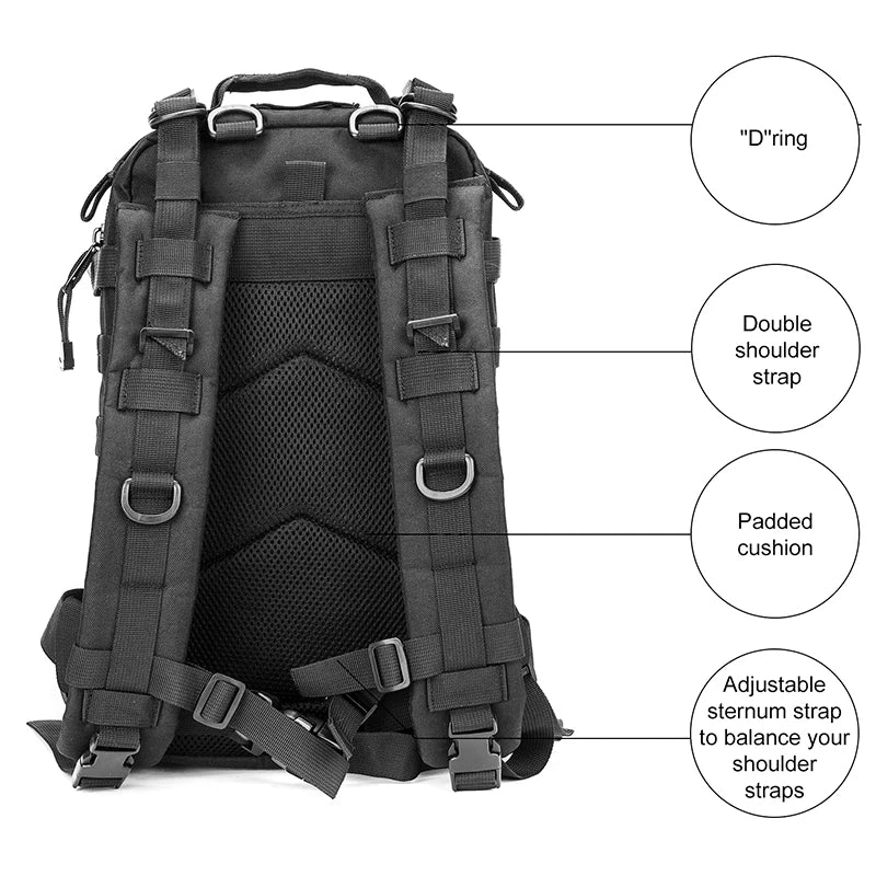 Small Tactical Backpack Military Daypack - 30L.jpg